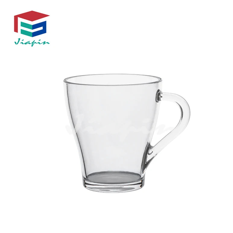 Plastic coffee mug 300ml drinking coffee glass cup colored glasses Mugs milk cup for party camping canteen