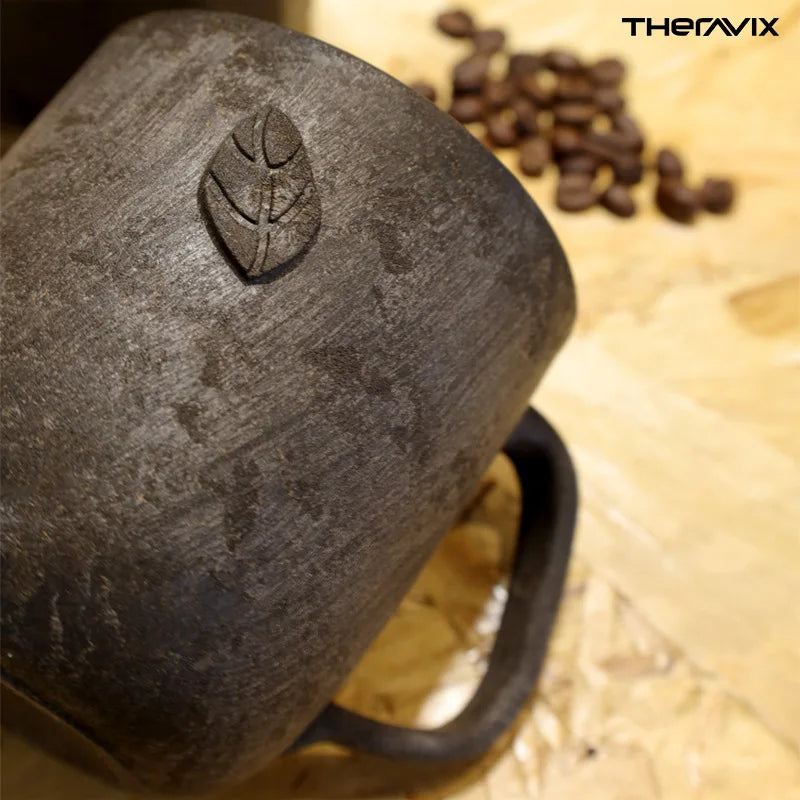 Cups made from coffee grounds eco-friendly and durable new material minimalist vintage-style water cups and milk cups